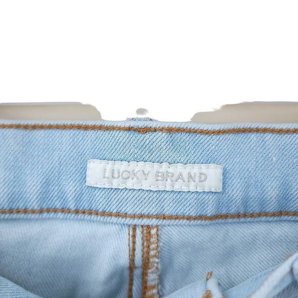 Lucky Brand Mid-Rise Crop Jeans Blue Stretch - Picture 8 of 11